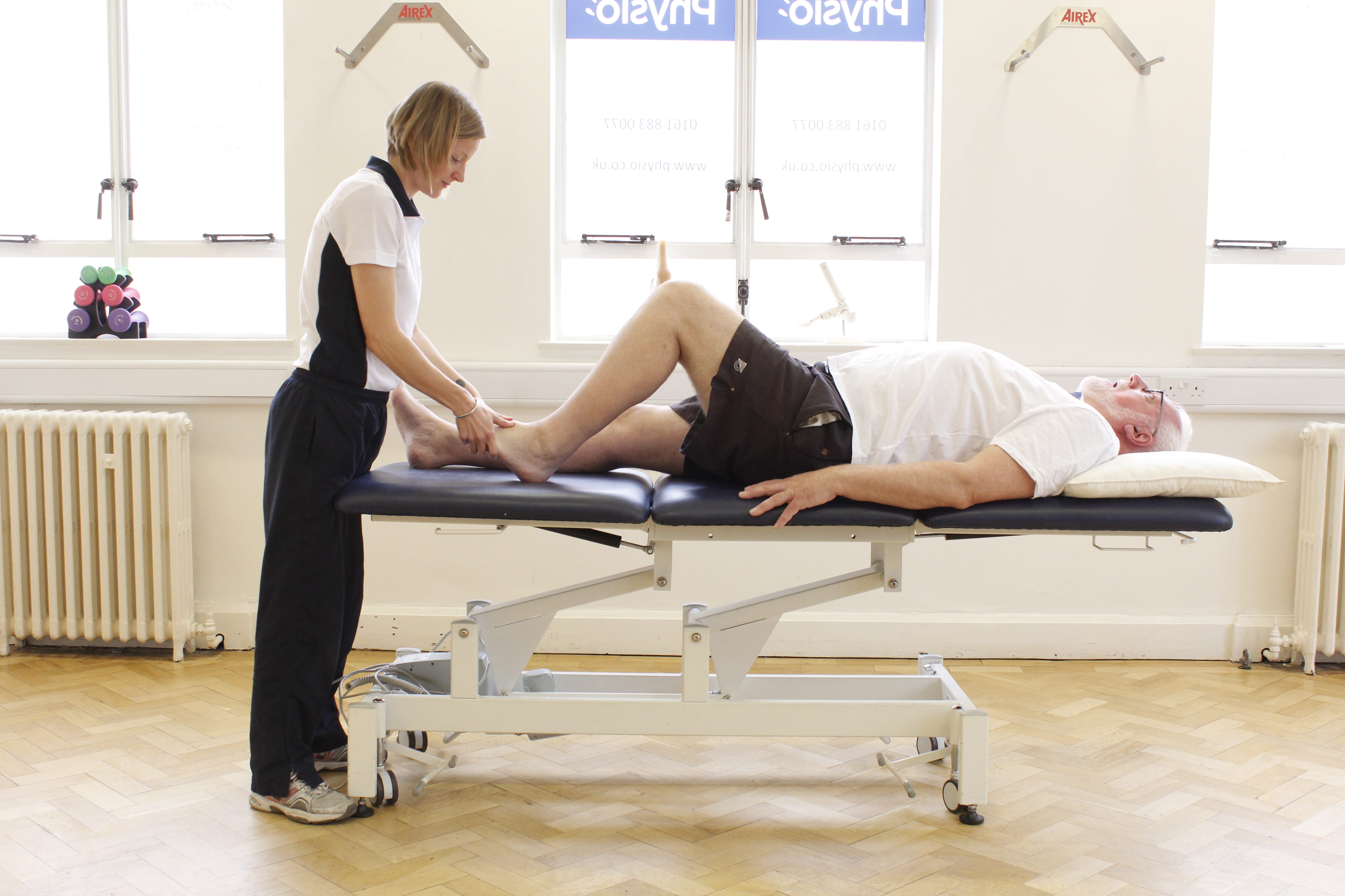 Eldery Physio treatment in Manchester Physio clinic